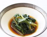 ご飯に♪わさびの茎（葉わさび）で【だし】作り方5写真