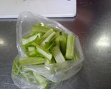 とう菜の親子丼風作り方1写真