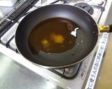 とう菜の親子丼風作り方2写真