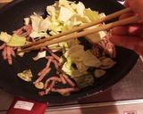 ふきのとうのペペロンチーノ作り方5写真