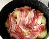 豚バラで作る〜ゴロゴロ野菜の肉じゃが作り方3写真