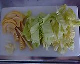 たけのこと春キャベツ✿バター醤油パスタ作り方1写真