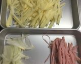 じゃがいもとハムのガレット作り方1写真