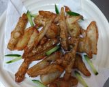 菊芋のフライドポテト作り方4写真