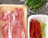 豚肉・パプリカ・オクラのカレーマリネ作り方1写真