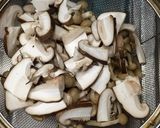 きのこ茄子ベーコンの和風パスタ作り方1写真