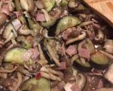 きのこ茄子ベーコンの和風パスタ作り方7写真
