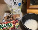 今日の男メシ(ドライカレー風)作り方1写真