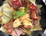 鯖缶ナポリタン作り方4写真