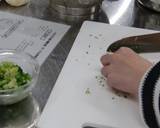 ブロッコリーの鶏ささみあんかけ☆離乳食作り方2写真