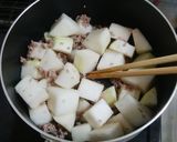 味染み♪　麻婆大根作り方2写真