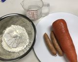 サクサク 人参の天ぷら作り方1写真