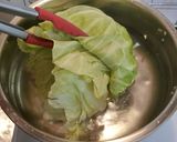 春キャベツのくるくるロールキャベツ☆作り方1写真