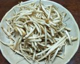 きんぴらごぼう(シンプル)作り方1写真