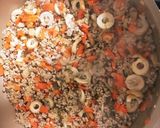 超簡単✩つゆだけで作る納豆とひき肉丼作り方4写真