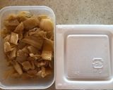納豆と白菜漬物のチャーハン風作り方1写真
