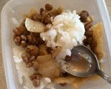 納豆と白菜漬物のチャーハン風作り方3写真