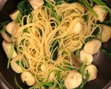 ほうれん草とエリンギの簡単和風パスタ作り方8写真