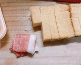 【食費を抑えたい】厚揚げ豚こままき作り方2写真