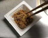 めかぶ納豆の温泉卵とキムチ和え作り方4写真