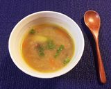 カレー鍋をお掃除！和風カレースープ作り方5写真