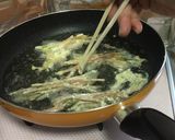 春が旬つくしとからし菜(菜の花)の天ぷら作り方4写真