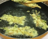 春が旬つくしとからし菜(菜の花)の天ぷら作り方5写真