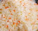 離乳食中期☆野菜と鶏むね肉の出汁粥作り方4写真