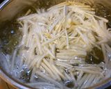 辛ラーメンの粉末スープdeスープ。作り方2写真