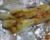 わけぎの茎蒸し焼き作り方13写真