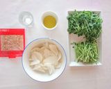春！新玉ねぎと豆苗のおかか蒸し作り方1写真