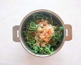 春！新玉ねぎと豆苗のおかか蒸し作り方2写真