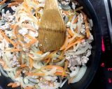 ピーマンと挽肉のサッと炒め☆おかか和え作り方6写真