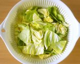 ガッツリ×さっぱり★キャベツの鶏ぽん炒め作り方2写真