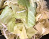 浅漬けの素で味が決まる納豆パスタ作り方2写真