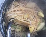 浅漬けの素で味が決まる納豆パスタ作り方5写真