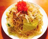 浅漬けの素で味が決まる納豆パスタ作り方6写真