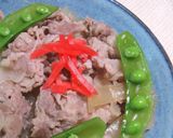 あっさり甘め☆つゆだく豚丼作り方4写真