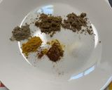 キーマカレーライス〜カニかまをのせて作り方7写真