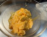スタミナ満点！ふわふわ！とろり玉子と豚肉のニラ玉作り方3写真
