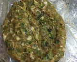 余った餃子中身のいんちき甘酢つくね丼作り方1写真