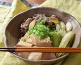 和食の定番♪しみしみ肉豆腐作り方5写真