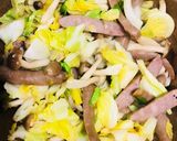 調味料１つで♡春キャベツのパスタ♡作り方2写真