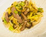 調味料１つで♡春キャベツのパスタ♡作り方7写真