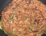 干し海老入り野菜たくさん簡単お好み焼き作り方8写真