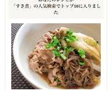 市販のたれで時短・簡単！牛すき煮作り方6写真