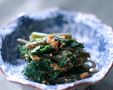 しどけのマヨ胡麻あえ（その他食べ方）作り方3写真