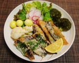 スティック秋刀魚のさくさく竜田揚げ♪～♪作り方3写真