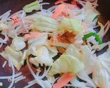 コンビニのカット野菜でコンソメカレー炒め作り方3写真