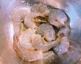 簡単！海老のガーリック ローズマリー焼き作り方4写真